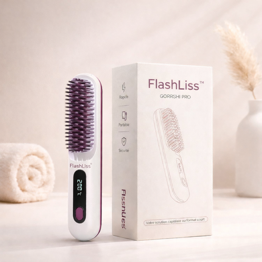 Brosse FlashLiss™ pour Cheveux Courts