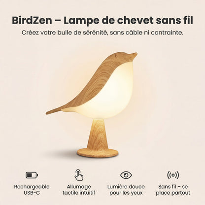 BirdZen - Lampe de Chevet