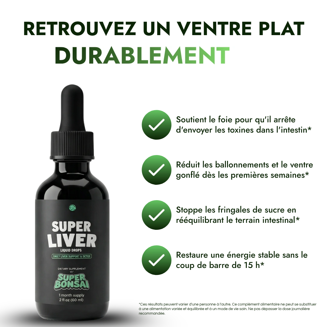 Super Liver — Ventre plat dès la semaine 2