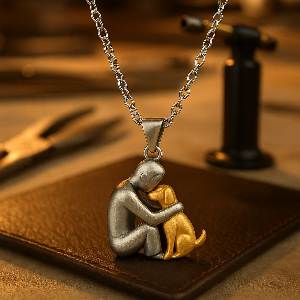 Collier avec pendentif animaux