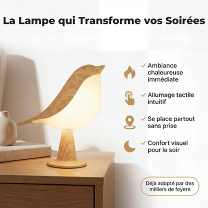 BirdZen - Lampe de Chevet
