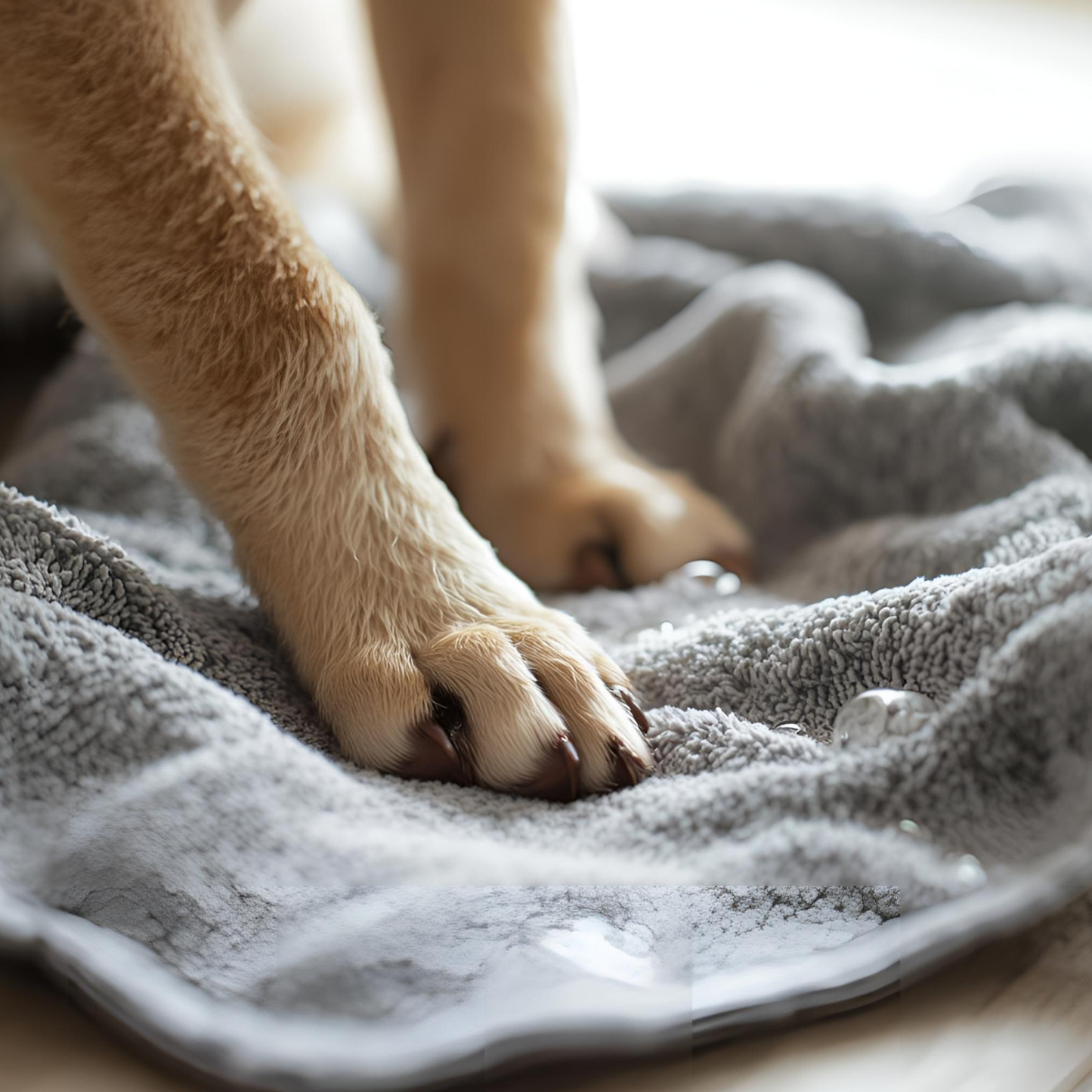 Serviette pattes ultra-absorbante