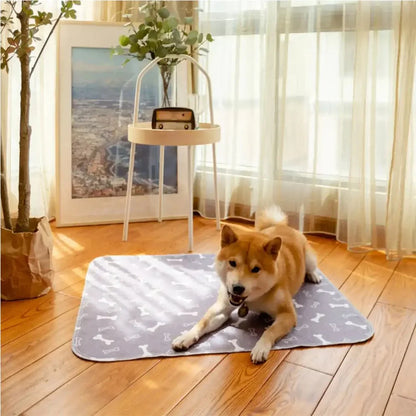 Tapis hygiénique, absorbant et lavable pour chiens et chiots