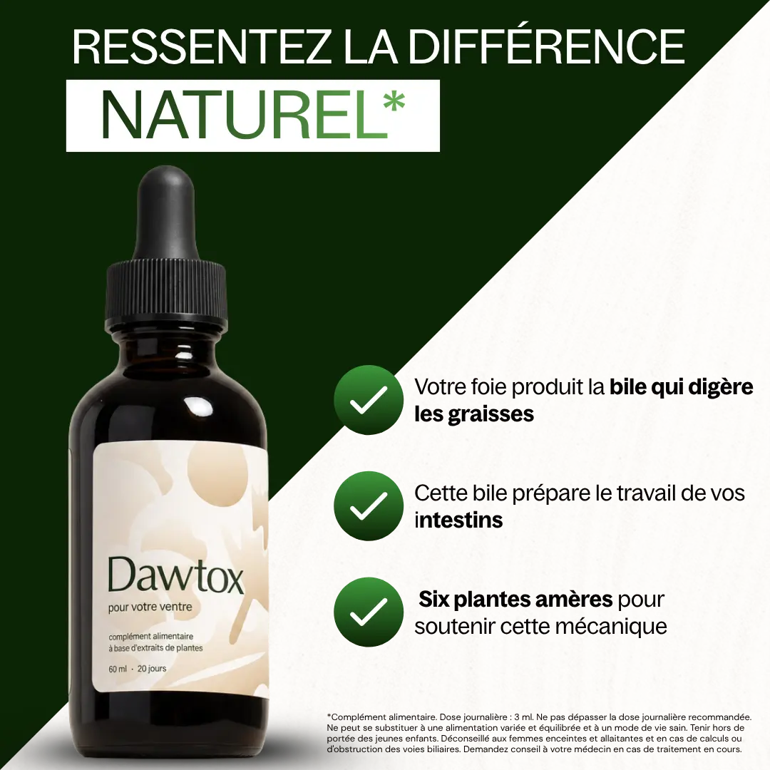 Dawtox — Retrouvez un ventre plat durablement