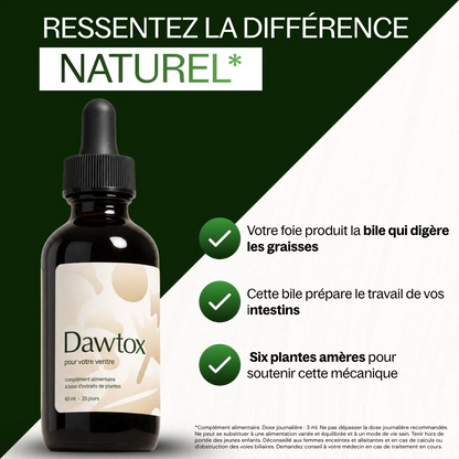 Dawtox — Retrouvez un ventre plat durablement