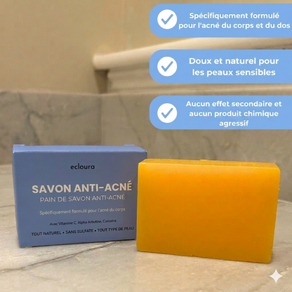 Ecloura™ - Savon anti-acné du dos