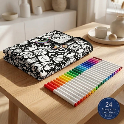 Câlin Créatif — La couverture à colorier