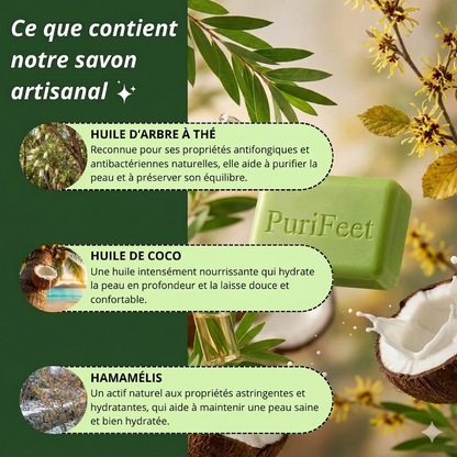PuriFeet® Savon Purifiant Antifongique