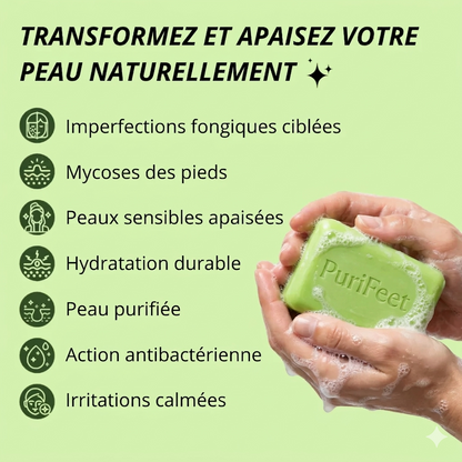 PuriFeet® Savon Purifiant Antifongique