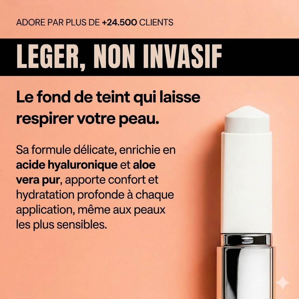 Khleopatra - Fond de teint stick auto-adaptatif