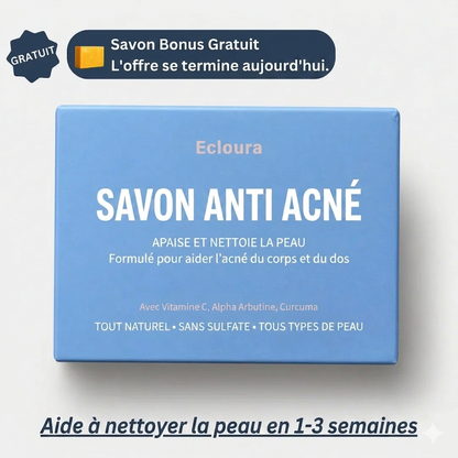 Ecloura™ - Savon anti-acné du dos