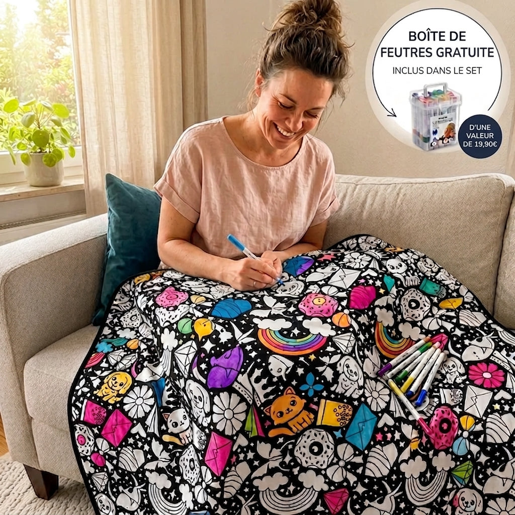 Câlin Créatif — La couverture à colorier