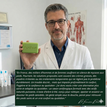 PuriFeet® Savon Purifiant Antifongique