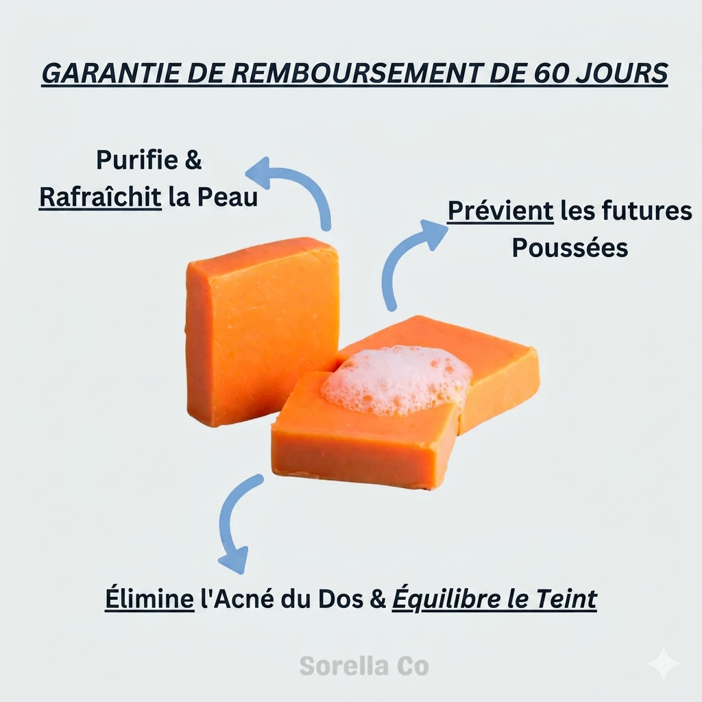 Ecloura™ - Savon anti-acné du dos