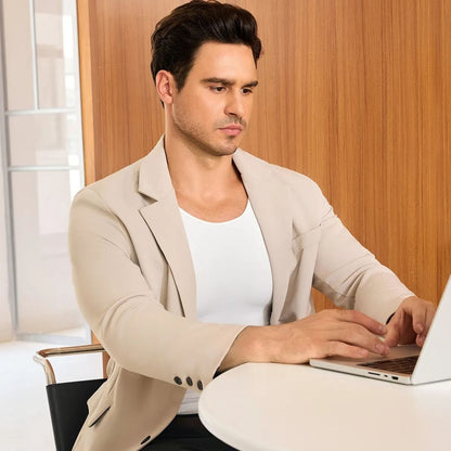 Débardeur gainant homme Korfiit™ Affine la silhouette et maintient le ventre