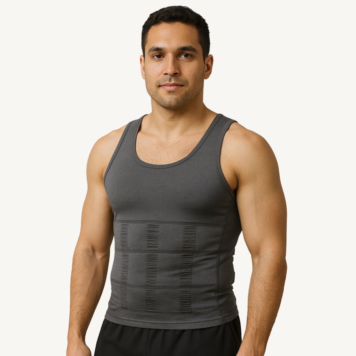 Débardeur gainant homme Korfiit™ Affine la silhouette et maintient le ventre