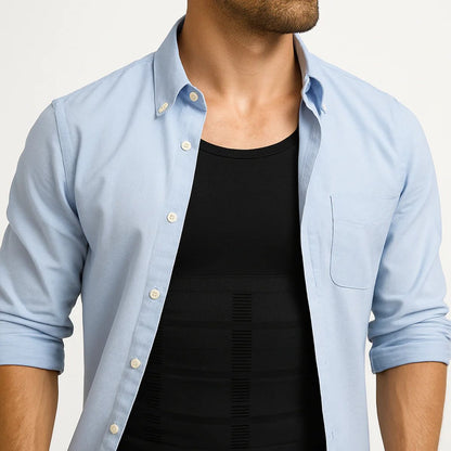 Débardeur gainant homme Korfiit™ Affine la silhouette et maintient le ventre