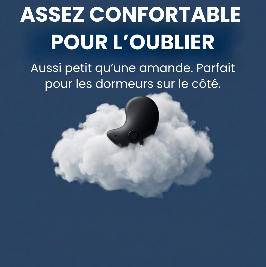 MindBuds – Écouteurs intra-auriculaires confortables sans pression (offre 1+1)