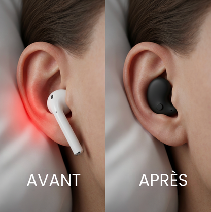MindBuds – Écouteurs intra-auriculaires confortables sans pression (offre 1+1)