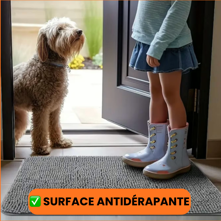 Tapis ultra-absorbant - pattes d'animaux