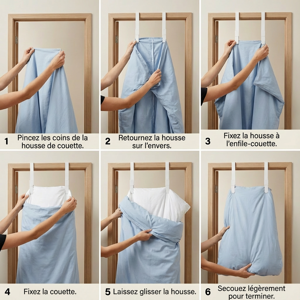 Enfile-couette Innovant