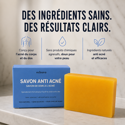 Ecloura™ - Savon anti-acné du dos