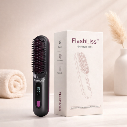 Brosse FlashLiss™ pour Cheveux Courts