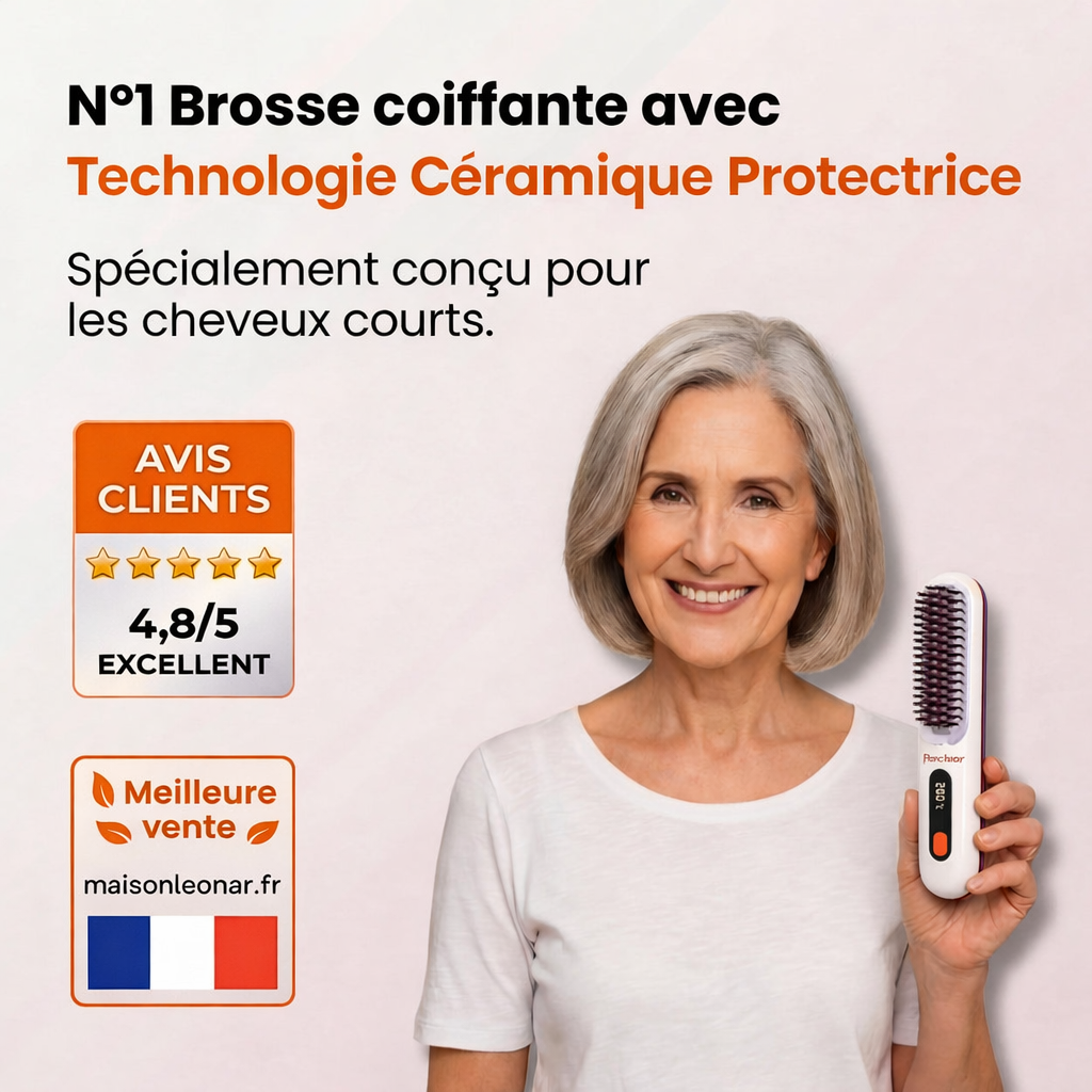 Brosse FlashLiss™ pour Cheveux Courts