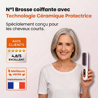 Brosse FlashLiss™ pour Cheveux Courts