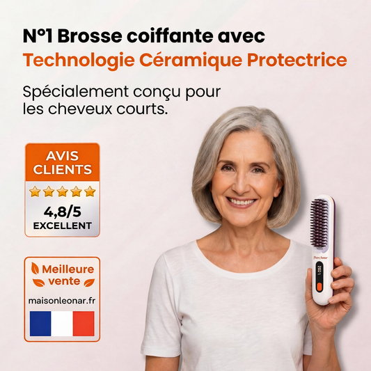 Brosse FlashLiss™ pour Cheveux Courts