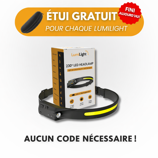 LUMILIGHT - Lampe frontale LED