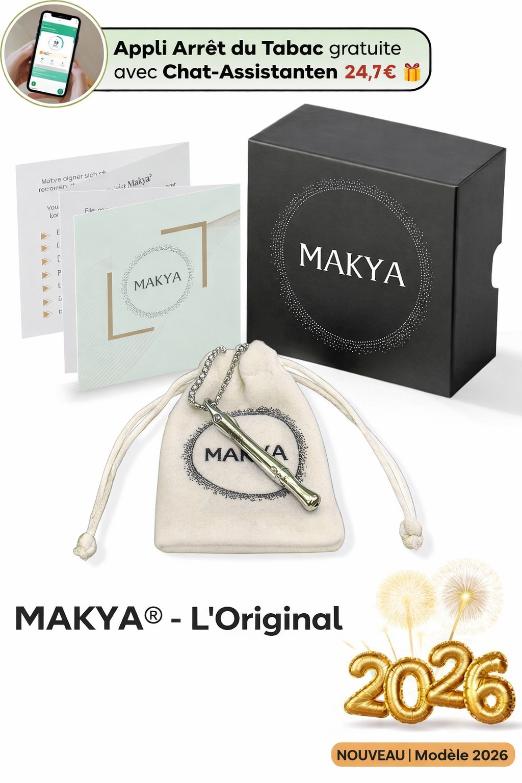 MAKYA V3 - La révolution pour arrêter de fumer