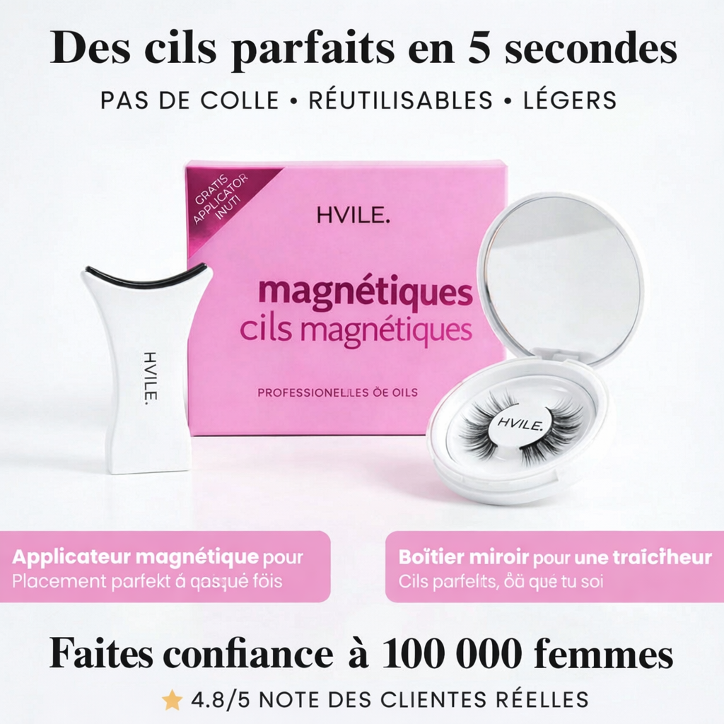 FAUX CILS MAGNÉTIQUES