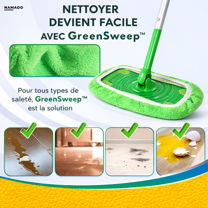 Namado GreenSweep™ - Balai-serpillère réutilisable