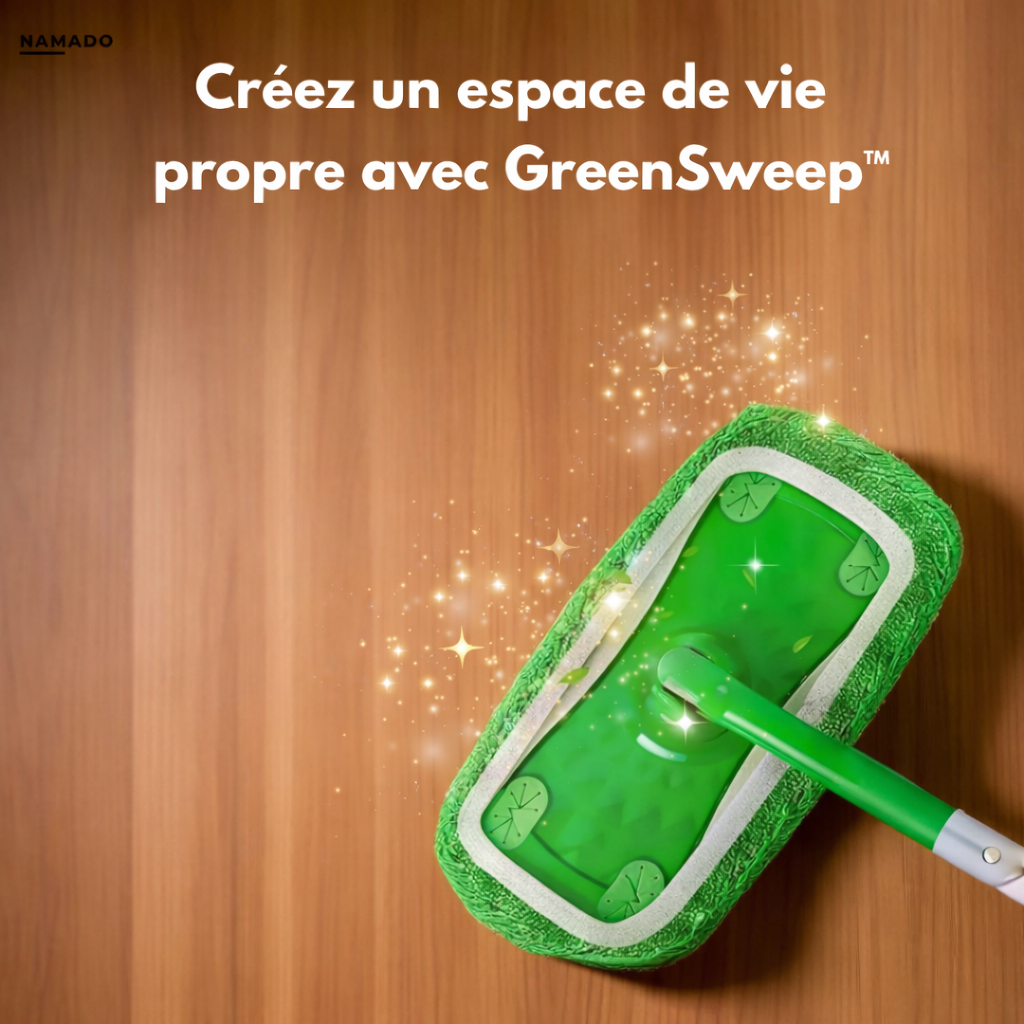 Namado GreenSweep™ - Balai-serpillère réutilisable