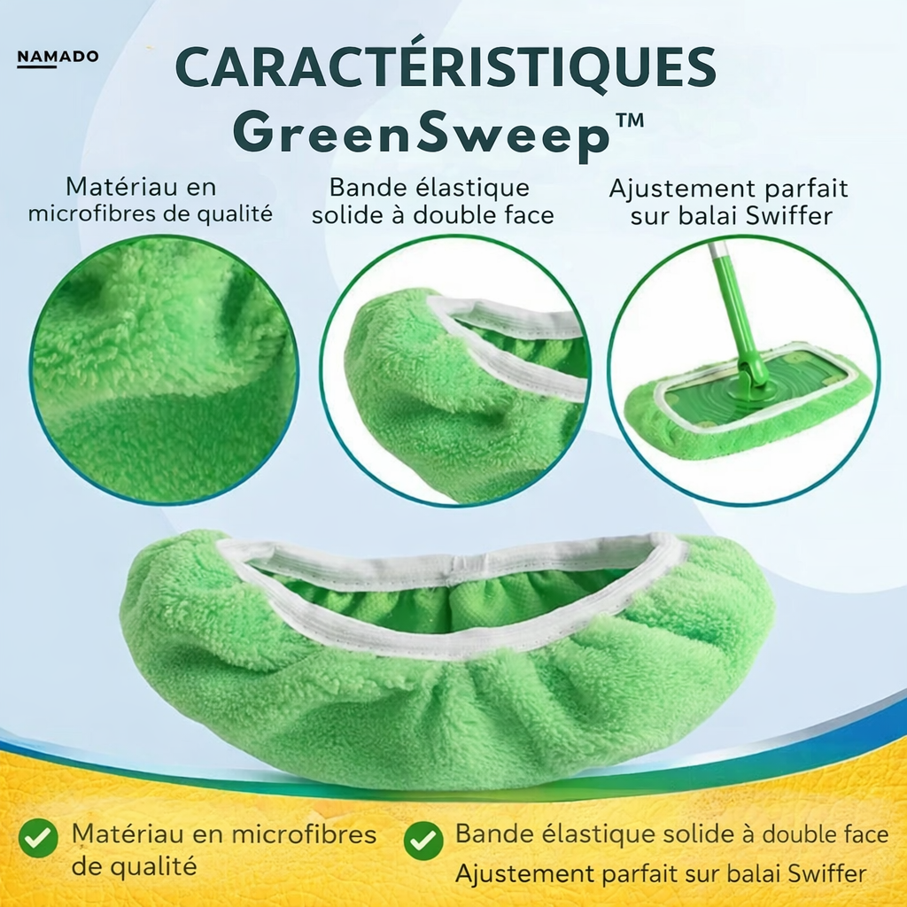 Namado GreenSweep™ - Balai-serpillère réutilisable