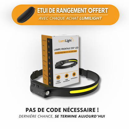 LUMILIGHT - Lampe frontale LED