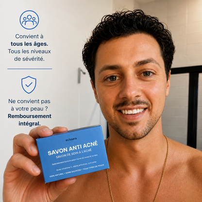 Ecloura™ - Savon anti-acné du dos