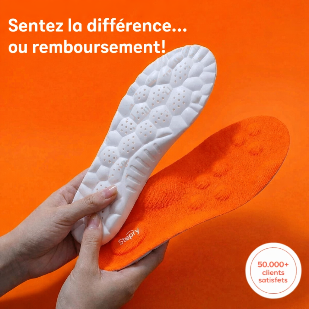 Stepry™ - Semelles confortables