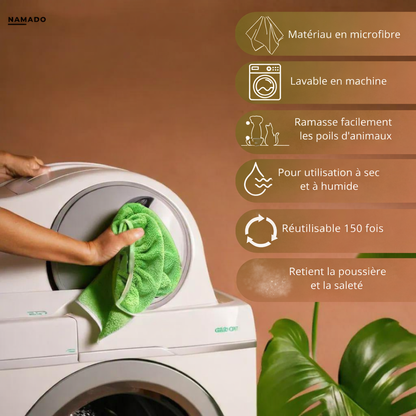 Namado GreenSweep™ - Balai-serpillère réutilisable