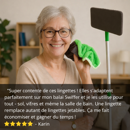 Namado GreenSweep™ - Balai-serpillère réutilisable